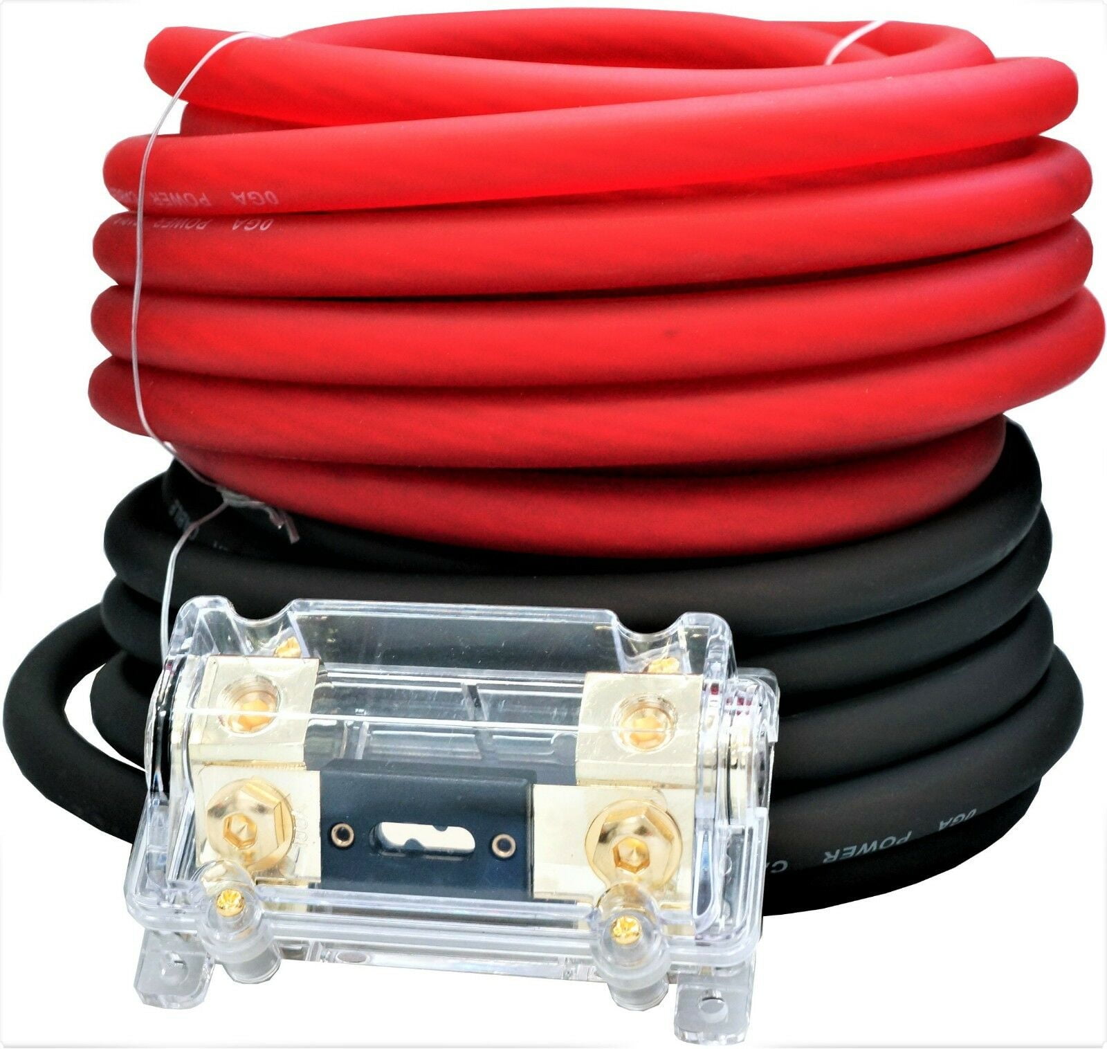 5 Meter 4 AWG RED Car Amplifer Amp 4 Gauge 20mm Power Earth or Ground Cable 