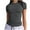 Dark Gray, variant on Women's Casual Basic Going Out Crop Tops Slim Fit Short Sleeve Crew Neck Tight T Shirts 2025 for Gym Workout