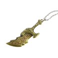 thumbnail image 3 of Juego alrededor de God Of War 4 llavero de hoja del caos Qui Gong Axe cuchillo grande escudo arma modelo colgante collar, 3 of 10