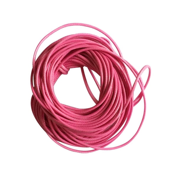 Colr de Joyería de Encerado M Que Hace Manualidades con Abalorios 1,5 Fucsia fushcia Gloria Joyería de cable de la toma