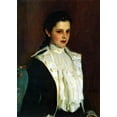 thumbnail image 2 of Sargent, John Singer 24x32 White Modern Wood Framed Museum Art Print Titled - Alice Vanderbilt Shepard, 2 of 4