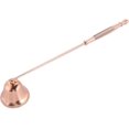 thumbnail image 2 of Herramienta de mano de cubierta recortadora de mecha para apagavelas en forma de campana de acero inoxidable a la moda (oro rosa), 2 of 4