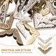 thumbnail image 4 of ColoMX 60pcs Metal Book Corners Metal Border Border Scrapbook Álbum de fotos Diario, 4 of 7