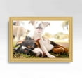 thumbnail image 4 of 9x17 Frame Gold Real Wood Picture Frame Width 1.25 inches | Interior Frame Depth 0.75 inches |, 4 of 8