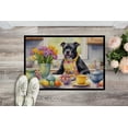 thumbnail image 2 of Carolines Treasures DAC6909JMAT 24 x 36 in. Decorating Easter Staffordshire Bull Terrier Doormat, 2 of 5