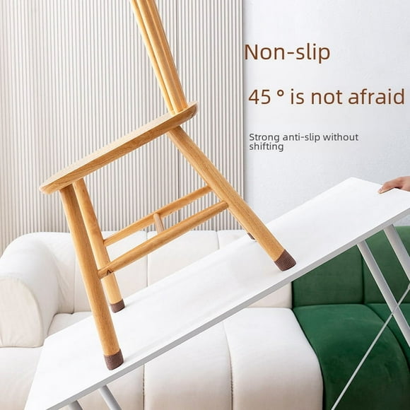 Almohadilla para patas de silla, silenciosa, resistente al desgaste, antideslizante, para mesa y silla, funda protectora para patas de sofá, taburete, antiruido y adherible