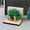 green, variant on PATLOLLAV 3D Note Paper Treehouse Pen Holder, Funny Cute 3D Paper Carving Art Notepad DIY Building Block Kawaii Sticky Notes Memo Pad Creative Post Notes Treehouse for Office/Reading Room