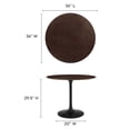 thumbnail image 5 of Lippa 36" Round Wood Dining Table, 5 of 6