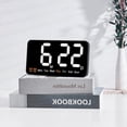 thumbnail image 4 of Maoww Electronic Alarm Clock With Voice Control Temperature Display And Week Display 6. Three Alarm Modes Style 5, 4 of 6