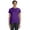 Purple, variant on Womens 100% Ringspun Cotton nano-T T-Shirt SL04 (2 PACK)