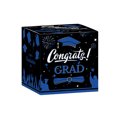 thumbnail image 2 of Honeeladyy Graduation Card Box Holder, 2025 Congrats Grad Foldable Cardboard Decorations Box for Graduation Party Favors Decor Party Supplies, 8.9x8.9x8.9in (Blue), 2 of 6