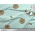 thumbnail image 2 of Soimoi Rayon Fabric Flower Artistic Print Sewing Fabric Yard 56 Inch Wide, 2 of 3