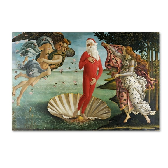 Trademark Fine Art 'Botticelli - Birth of Venus' Canvas Art by Ed Wheeler