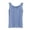 a-Blue24148, variant on Womens Solid Color Scoop Neck Basic Tank Top With Wide Shoulder Straps Soft Stretchy Loose Fit Casual Layering Cami For Everyday Wear Pink XXL
