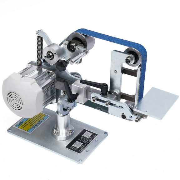 Miumaeov Belt Sander Polisher Abrasive Power Belt Sanders Sharpener Grinder with Brushless Motor Small Vertical & Horizontal Household Brushless Belt Machine Polishing 762 x 25MM 5500W