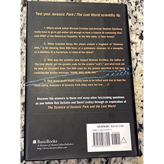 Pre-Owned Science Of Jurassic Park And The Lost World: Or, How To Build A Dinosaur (Hardcover) 0465073794 9780465073795
