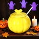 thumbnail image 4 of Tarro de Cerámica con Forma de Calabaza para Té, Especias o Sopa, con Tapa y Cuchara | Amarillo | Resistente Al Calor | 12,5 X 12,5 X 12,2 Cm | 0,6 Kg | Diseño Festivo, 4 of 6