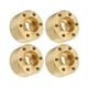 thumbnail image 4 of Adaptador de ampliación hexagonal de rueda a prueba de desgaste, de latón, a prueba de desgaste, para cubo de 1,9 pulgadas y 2,2 pulgadas, 4 Uds., 4 of 8