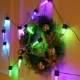 thumbnail image 3 of 1 paquete de luces de cadena para exteriores, luces de cadena impermeables regulables con 20 bombillas, luces de bistró vintage para patio trasero, porche, cafetería, fiesta, jardín de bodas Ofspeizc 222472-2, 3 of 8