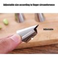 thumbnail image 4 of Kitchen Stainless Steel Finger Nail Protector 12pcs/set Hand Cut Guard Safe Knife Tool Nuts Peeling, 4 of 5