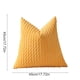 thumbnail image 3 of Soft Weave Pillowcases Standard Size Breathable Face Friendly Pillow Shams Decorative Weave Pillow Case Covers, 3 of 6