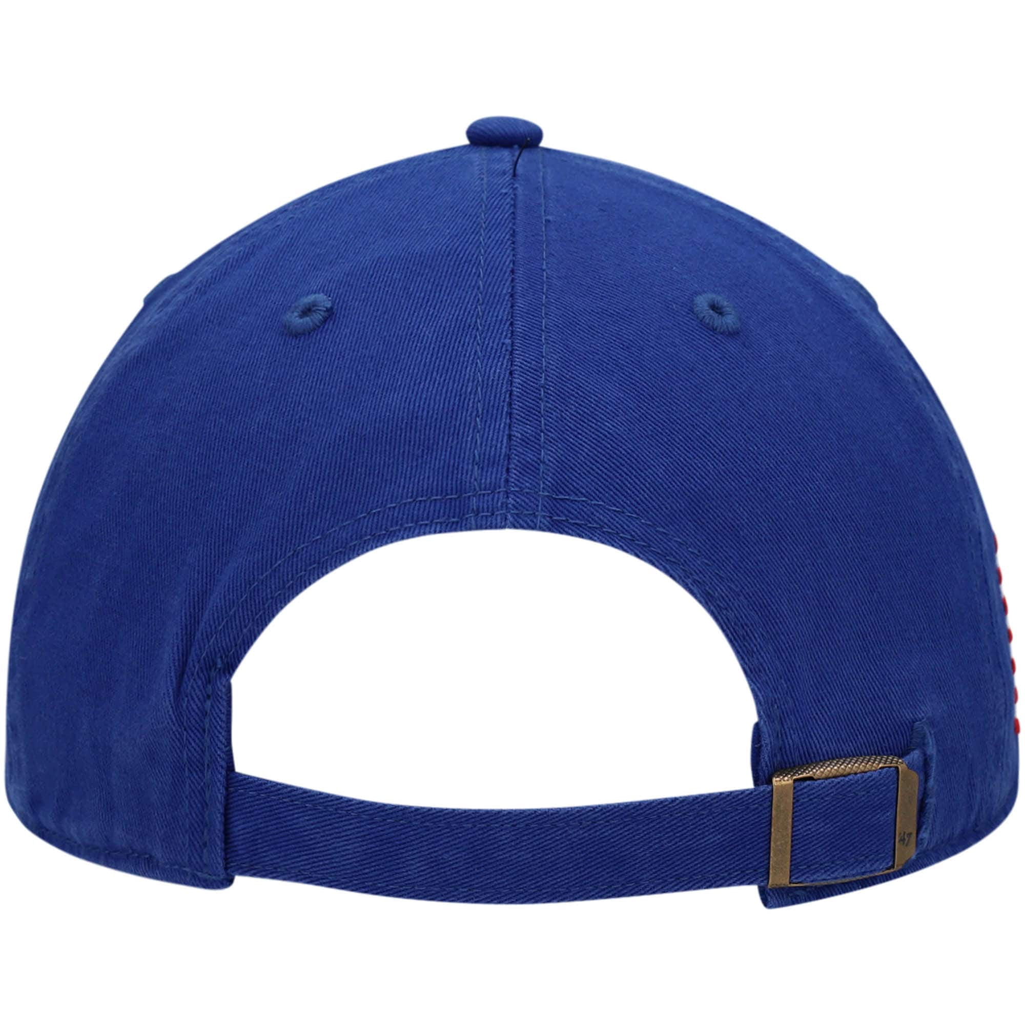 Men's '47 Royal Los Angeles Dodgers Heritage Clean Up Adjustable Hat