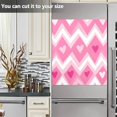 thumbnail image 3 of Yayeee Magnetic Dishwasher Cover for The Front Decoration Home Kitchen Machine Sticker Protector, Heart Geometric, 3 of 6