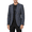 Grey Blue Plaid, variant on HBDesign Men's Casual Plaid Blazer Quick Dry Slim Fit Lightweight Casual Coat Business Suit Jacket