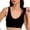 Black, variant on Seamless Comfort Bras Solid Color T Shirt Bra Smooth Back Design Everyday Wear Support, S, Khaki