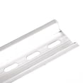 thumbnail image 2 of Unique Bargains Metal U-Groove Drawer Slides Slotted DIN Rail Silver Tone 25cm Long 5Pcs, 2 of 2