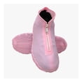 thumbnail image 2 of Sonducket 1 par de cubiertas de zapatos para hombre y mujer, cubiertas antideslizantes impermeables, zapatillas portátiles, accesorio Protector Accesorios de calzado Rosado M cremallera, 2 of 6