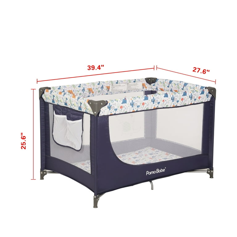 Pack And Play Mattress Topper 38x26 Inches - Breathable Foam Pad For Graco  & Baby Trend Playards