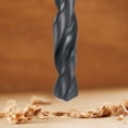 thumbnail image 5 of Uxcell 13.6mm Twist Drill Bit with MT1 Morse Taper Shank, 100mm Flute Length High-speed Steel Black Oxide, 5 of 5