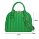 thumbnail image 2 of El bolso de hombro portátil con rombos de color sólido es adecuado para viajes diarios y para fiestas., 2 of 5