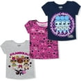 thumbnail image 1 of MGA Entertainment LOL Surprise Girl's 3 Pack Short Sleeves Tee Shirt Set, Fashion Blouse Bundle for Toddler Kids, 1 of 7