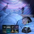 thumbnail image 5 of Northern Galaxy Light Aurora Projector with 33 Light Effects, LED Star Projector for Bedroom Nebula Lamp, Remote Control, White Noises, Bluetooth Speaker for Parties, 5 of 7
