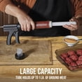 thumbnail image 5 of Mossy Oak Jerky Gun Jr., with 5 piece Jerky and Sausage Making Kit, 1lb Capacity, 5 of 12