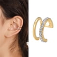 thumbnail image 2 of No Piercing Stainless Steel Ear Cuff Ear Cuff Non Piercing ClipThe Best Gift for A Loved One, 2 of 2
