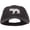 Black, variant on Wolf Wild Animal Patched Low Profile Cotton Cap - Black OSFM