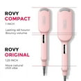 thumbnail image 3 of Compacted Wave Curling Iron for Easy Comfort Styling Negative Ionic hair waver, comfortable handle curling hair iron crimper bed head  waver, 3 of 10