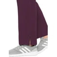 thumbnail image 2 of Med Couture Women's Yoga Pull-On Pant with 7 Pockets Ultra-Soft Rib-Knit Waistband and 2-Way Stretch Technology Plus Size - MC7739, 4XL, Wine, 2 of 5