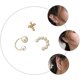 thumbnail image 2 of 3PCS Imitation Pearl Ear Clips No Ear Hole Ear Jewelries Chic Pearl Ear Clips, 2 of 4