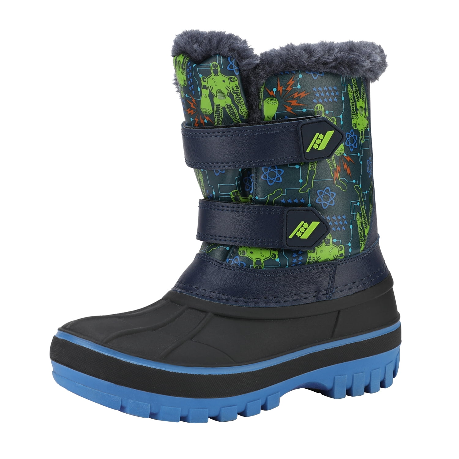 pummel waterproof faux fur lined insulated boot