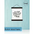 thumbnail image 2 of Black Wood & Hanging Canvas Wall Art Hands Full See My Heart Mom Sign Quote Wall Decor Small 12x14.5-Inch, 2 of 4