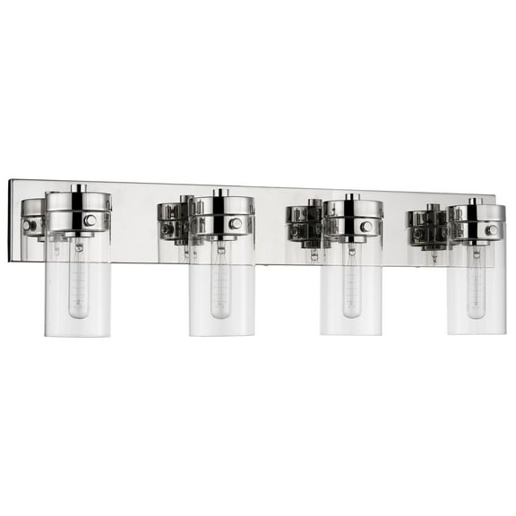 Nuvo Lighting - Intersection - 4 Light Bath Vanity In Industrial Chic Style-8.5