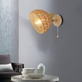 thumbnail image 1 of Aplique de pared Fernando tejido E26 con interruptor para comedor cocina, 1 of 8