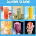 thumbnail image 4 of pitrice Hand Crank Shaved Ice Cream Machine, Manual, Blue, 4 of 7
