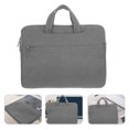 thumbnail image 1 of LABSERRON Sac Messager en Toile pour la Rentrée Scolaire Housse d'Ordinateur Portable PU Gris Foncé Résistant à l'Usure 1ensemble, 1 of 6