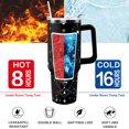 thumbnail image 6 of Goth Tumbler with Handl and Straw Gothic Tumbler 40 oz Double Wall Stainless Steel Goth Cup Insulated Gothic Coffee Travel Mug Goth Gifts for Women Black, 6 of 6