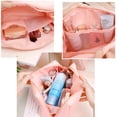 thumbnail image 3 of Makeup Bag Large/Small for Women Girls Cosmetic Travel Pouch Compartment Organizer, 3 of 6